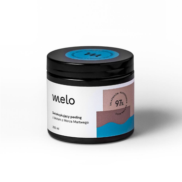 Melo -  Melo Detoksykujący peeling z błotem z Morza Martwego